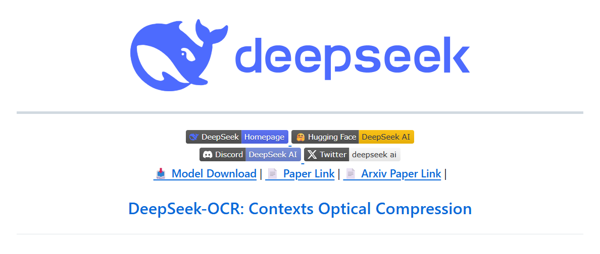 evo视讯官网算力云上线 DeepSeek-OCR 模型