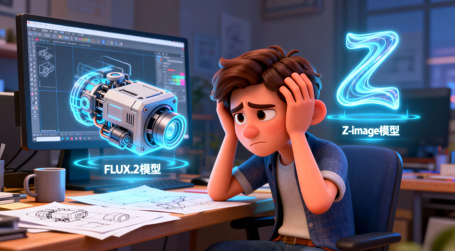 evo视讯官网算力云上线FLUX.2、Z-image，AI 生图选对不选贵！